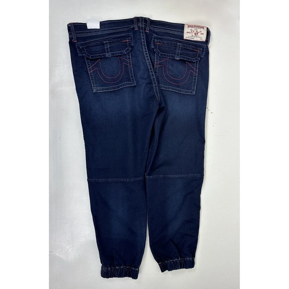 True Religion Jogger Flap Pocket‎ Jeans Men's 42 NWT